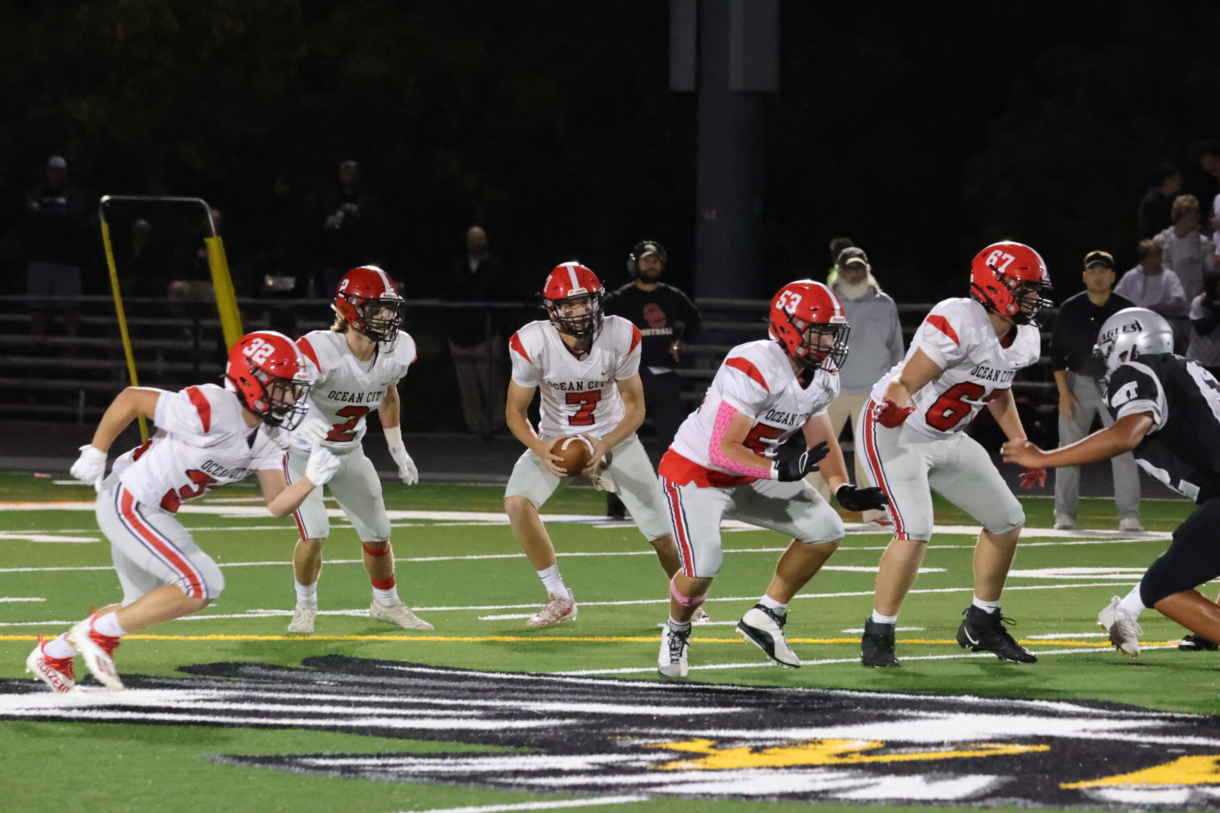 Ocean City vs Egg Harbor Township football game